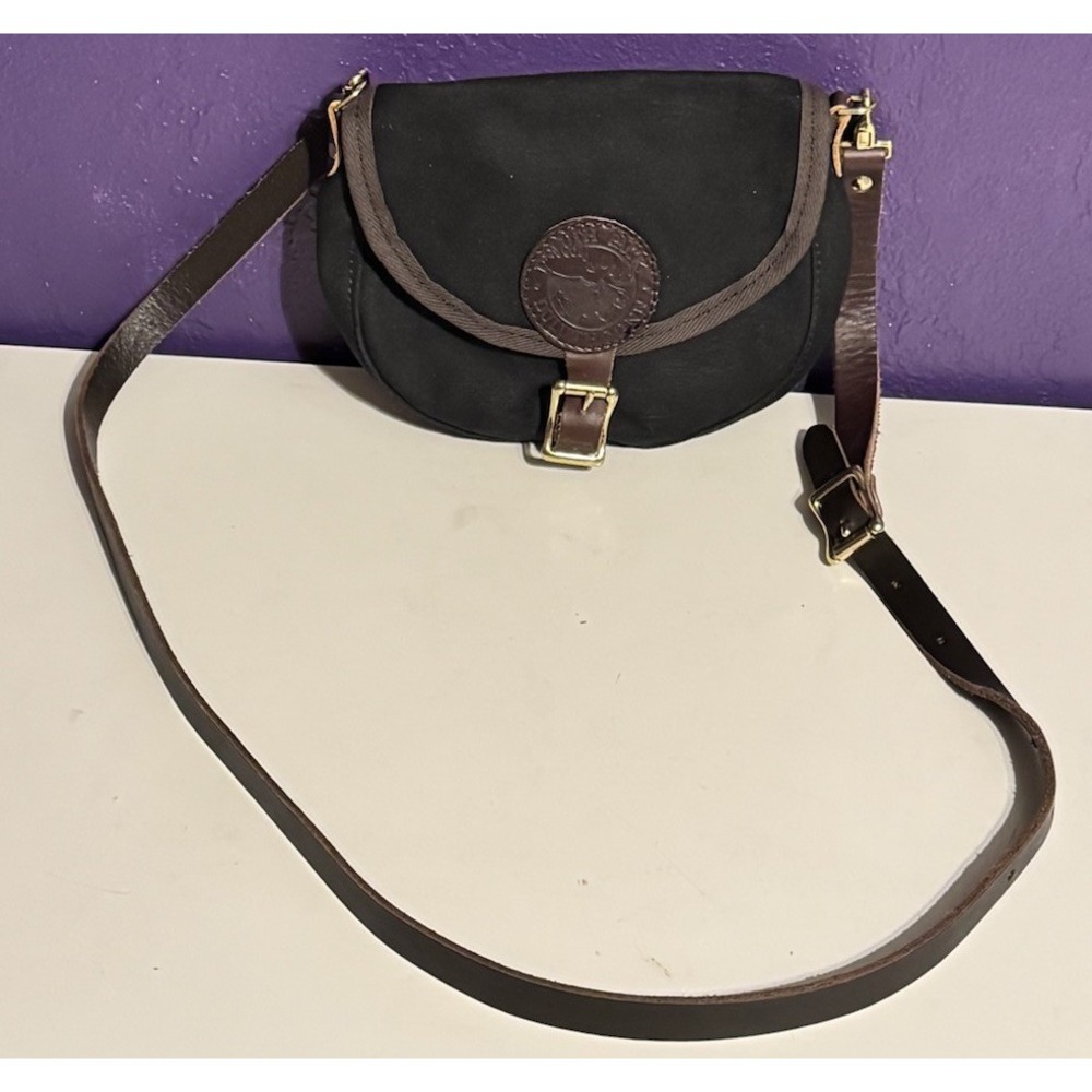 Duluth Pack Small Shell Purse Bag Black Canvas Made In USA New Without Tags $75